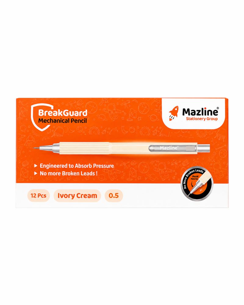 اتود طراحی بریک گارد 0.5 جعبه 12 تایی (نوک نشکن موومنت - بدنه سرامیکی) - کرمی